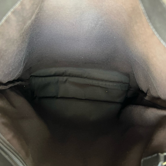 GUCCI GG Supreme Dark Brown Canvas and Leather Tote - Picture 7 of 16